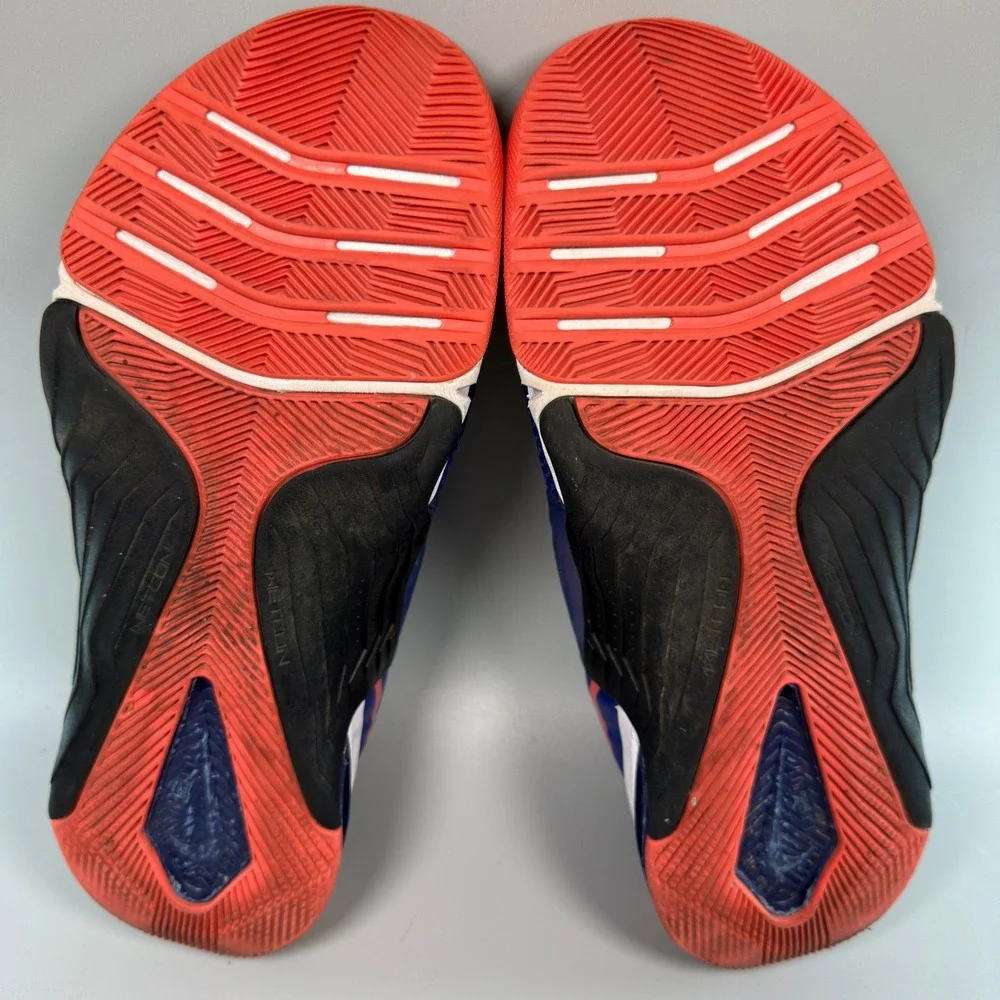 Nike Metcon 7 Mens 9.5 9 1/2 Crossfit Training Shoe Blue Orange Sneaker Low Lace